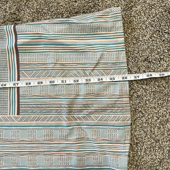 Prana Ardor Dress Aqua Halter Built in Bra Size Medium - Picture 6 of 7